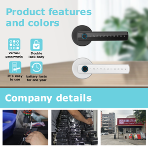 Qunn Keyless <strong>Entry</strong> Smart Handle Latch Electric Password Fingerprint <strong>Key</strong> Digital <strong>Lock</strong> for Wood Steel Door Tuya Smart Door <strong>Lock</strong>