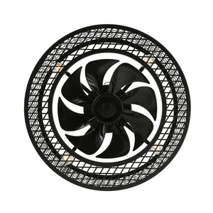 Hisoon复古设计水晶金属吊扇灯带遥控器 - Product Image 5