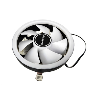 2022 3ピンRGBCPU冷却ファン12VDCラジエータープロセッサー純銅ベースLEDライトPCコンピューター用RGBCPUクーラー - Product Image 2
