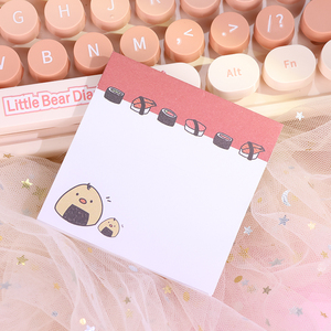 Tùy chỉnh tự dính Lưu ý giấy Sticker dễ thương hình vuông văn phòng phẩm với thiết kế cá tính cho Memo Pads - Product Image 4