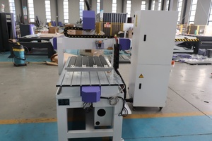 迷你数控刳刨机6090 DIY小爱好数控铣床ATC木材亚克力石材金属雕刻机与Mach3控制系统 - Product Image 2