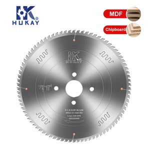 คุณภาพสูง400มม84T ใบเลื่อยวงกลมสำหรับไม้ chipboard เยอรมันตัดร่างกายแผ่น PCD เพชรเห็นแผ่นความถี่สูงเชื่อม - Product Image 2