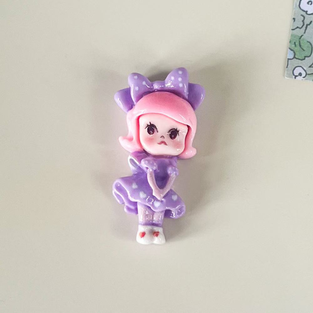 Falda púrpura femenina