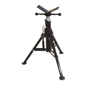 High Quality V-Head Adjustable Steel Pipe Jack <strong>Stand</strong> - Product Image 1