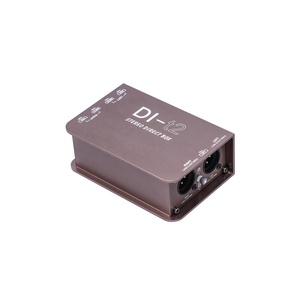 Di-t2ซีรีย์รุ่นใหม่1/2ช่องกล่องรับสัญญาณเสียงพาสซีฟโดยตรงเสียงรบกวนต่ำสำหรับเครื่องดนตรี