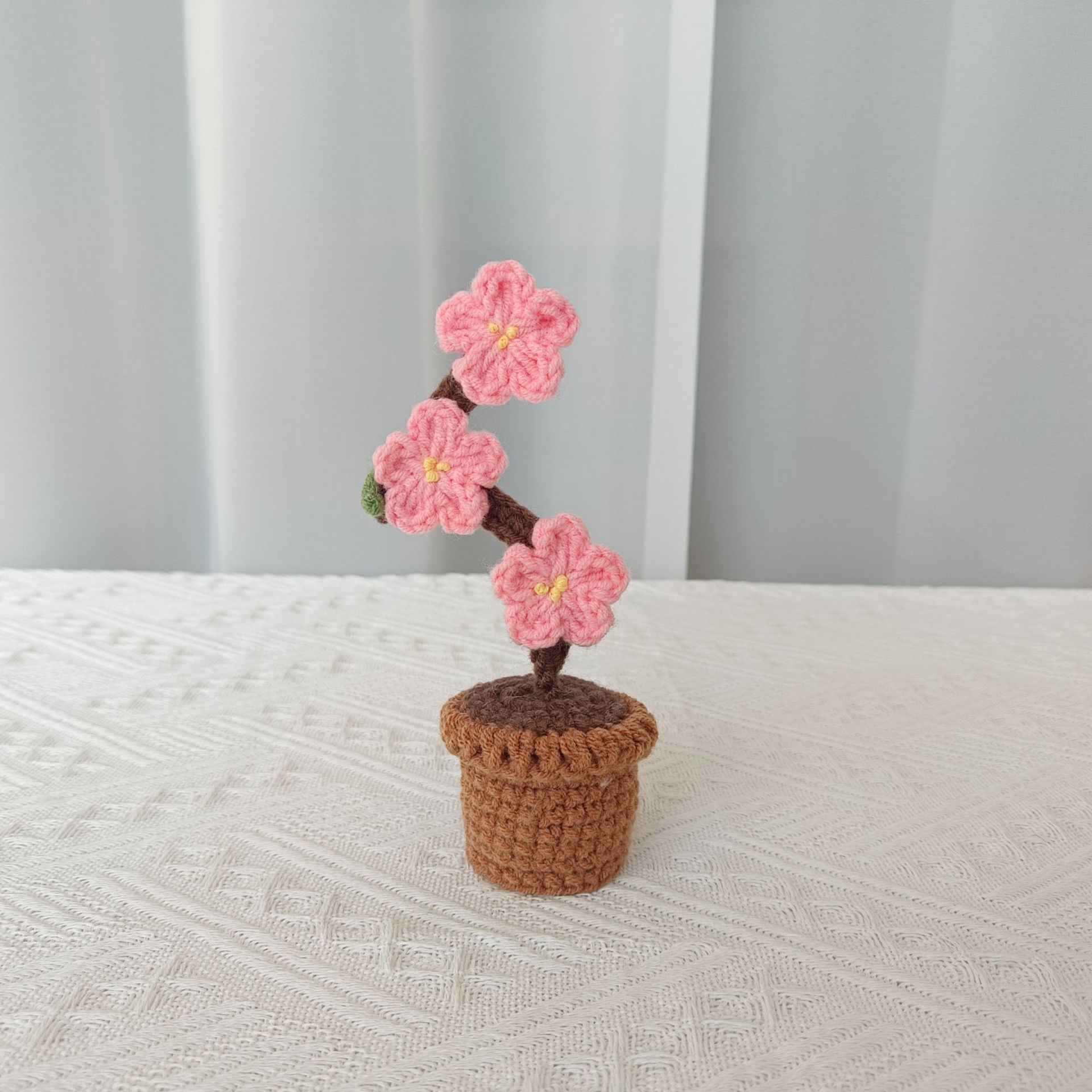 pink A plum blossom potted plant