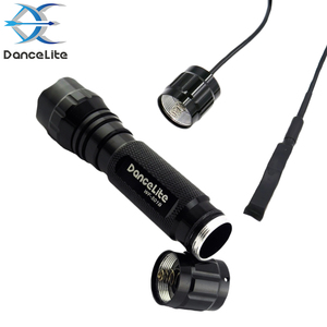 Logo baskı klasik 501B 1100hi V3 LED avcılık el feneri uzaktan basınç anahtarı taktik avcı meşale lambası - Product Image 1
