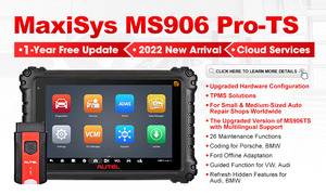 autel maxisys MS906 Pro-TS 906 bt ms906pro ms906pro-ts obd2 tpms werkzeug autoprogrammierer auto computer scanner diagnosegerät - Product Image 2