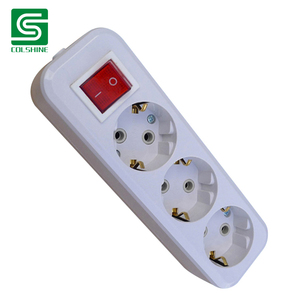 PCT Approved 250V European 2 <strong>Way</strong>/3 <strong>Way</strong> Electrical <strong>Socket</strong> With Earth Connection - Product Image 6