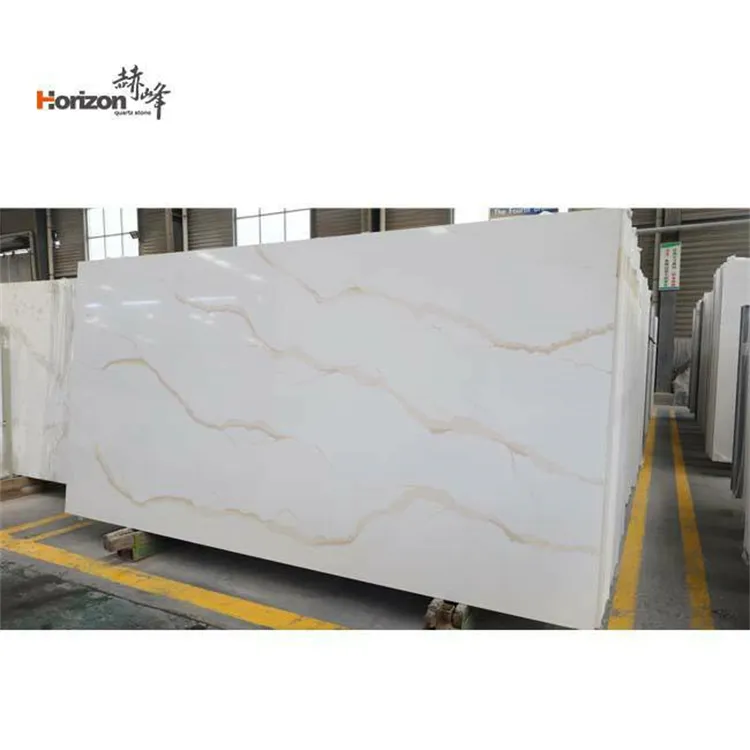 Produttori marmo quarzo pietra composita vanità top cucina controsoffitto quarzo