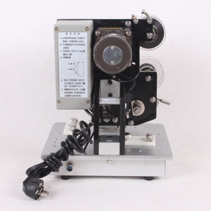 Halbautomat ische elektrische Farbband-Chargen codierung druckmaschine 10 Motor kartons 2 und 3 Zeilen Nummern stempelset für Kunststoff akzeptieren - Product Image 2