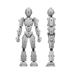 Tùy Chỉnh Giáo Dục Kích Thước 3D In Hành Động Sáng Tạo Hình Di Chuyển Doanh Nhựa Bền Xây Dựng Khối Lắp Ráp Robot Đồ Chơi - Product Image 6