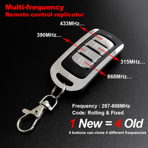 Car Garage 433 MHz Remote Control Garage Command Variable Code Clone Multifrequency 287- 868 Duplicator 4CH Pilot - Product Image 2
