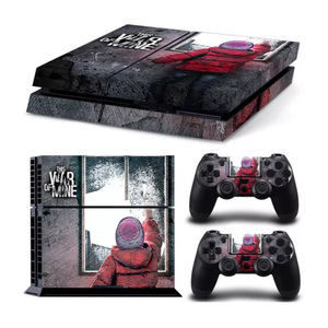 HONSON China fábrica personalizada PS4 y PS5 controlador pegatina estilo delgado vinilo consola pegatina PC modelo iluminación función de reproducción - Product Image 1