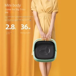 Student Mini Small <strong>Automatic</strong> Folding Washing Machine Cleaning Underwear Sock Washing Machine Washing Dual-<strong>Use</strong> Fabulous Laundry M - Product Image 5