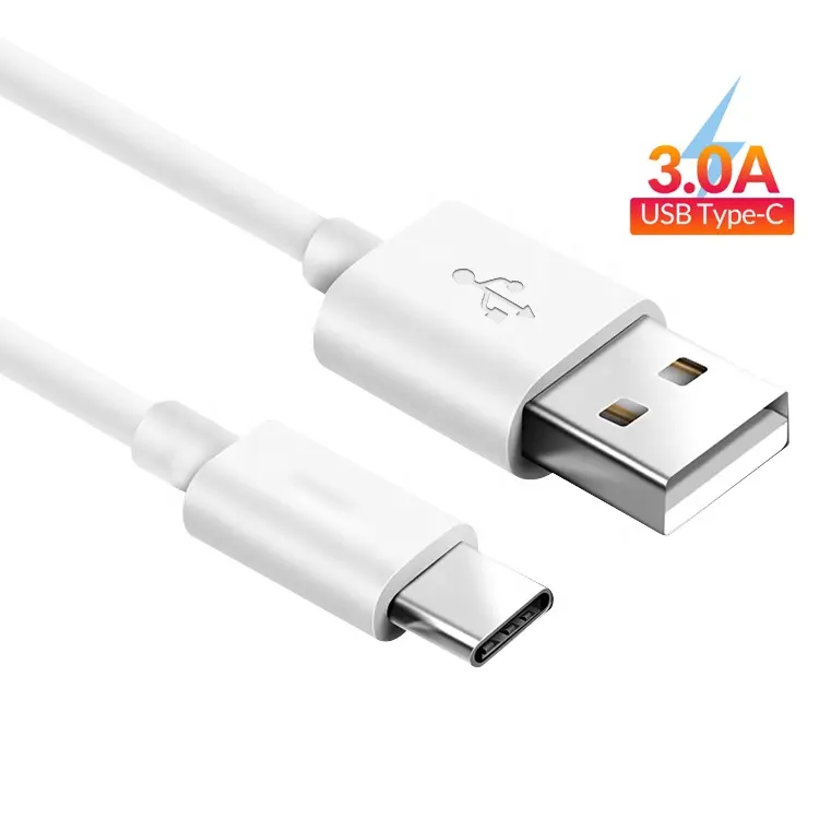 Bán Hot USB Loại C Cable Sạc Nhanh Type-C Cho Samsung Galaxy Cho Xiaomi Cho Huawei Điện Thoại Di Động USB C USB-C Cable Charger