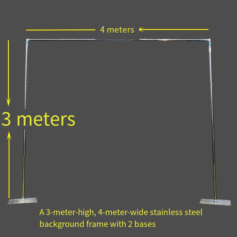 3m height, 4m width