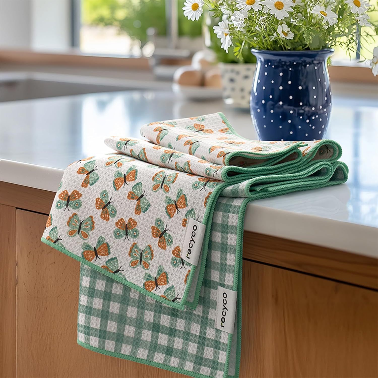 Gingham a farfalla