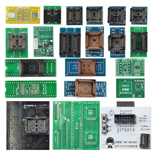 Original RT809H EMMC-Nand FLASH Universal Programmer+58 Item with BGA48 BGA63 BGA64 BGA169 Adapter RT809H EMMC Nand Flash TSOP48