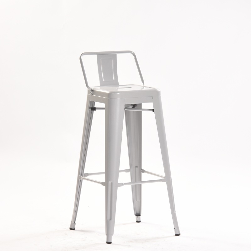 Glow silver gray with small backrest