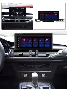 MEKEDE Snapdragon 662 e 680 Android mais novo sistema de som de carro com tela sensível ao toque para Audi A6 A6L A7 C7 RS6 RS7 S6 S7 Suporte para câmera traseira <span class=keywords><strong>DVR</strong></span>