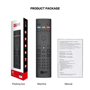 Smart Remote G40S Model 2.4G <strong>Control</strong> System Air Mouse Voice Remote <strong>Controls</strong> for Home <strong>Use</strong>