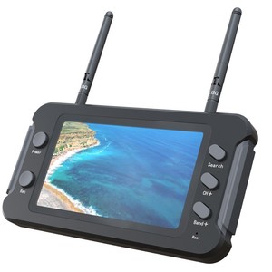 Monitor Unisex 5,8G FPV con 40CH DVR 4,3 pulgadas 16:9 pantalla LCD NTSC/PAL Búsqueda Automática grabación de vídeo para RC FPV multicóptero - Product Image 1