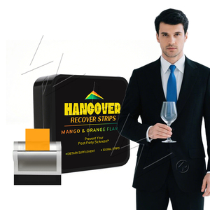 OEM Bande buccale pour la gueule de bois Chardon-marie Nettoyage du foie Santé du foie Anti-gueule de bois Après alcool Remède Dissolvant Bande orale - Product Image 1