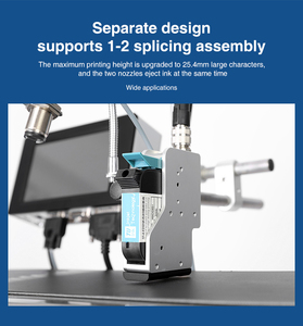 Automatic Online Printing Tij Inkjet Printer Variable Data Expire Date Qr Code Series Number Coding Machine - Product Image 4