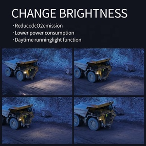 Color Changing Wireless Remote Control <strong>24v</strong> Head Bulldozer Excavator Tractor Intelligent Multifunctional <strong>Lamp</strong> 12v Led Work Light - Product Image 6