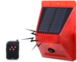 USB зарядка 8LED солнечной сигнализации светодиодные беспроводной 4 режима Солнечный свет Батарея дистанционного управления с сигнализацией для солнечной энергии аварийный предупредительный световой сигнал - Product Image 1
