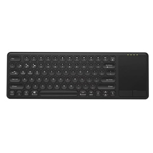 Cómodo teclado inalámbrico multidispositivo de negocios diseño de interruptor de tijera Trackpad ordenador Teclado estándar Touchpad Bluetooth - Product Image 1