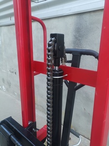 手動スタッカー1.6mリフト高さ油圧ハンドスタッカー - Product Image 6