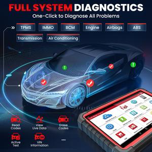 Launch X431 PRO3S + V5.0 Herramienta bidireccional de escaneo de todos los sistemas Mapa de topología OEM Conector CAN FD Máquina de herramienta de diagnóstico OBD2 - Product Image 2