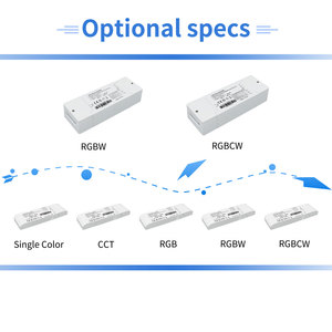Dokunmatik uzaktan kumanda Dimmer ve 6A sabit akım LED sürücü ile Zigbee kablosuz LED şerit işık - Product Image 5