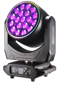 19*40w RGBW LED hareketli farlar sahne performansları KTVs ve büyük etkinlikler için güçlü dinamik aydınlatma - Product Image 3