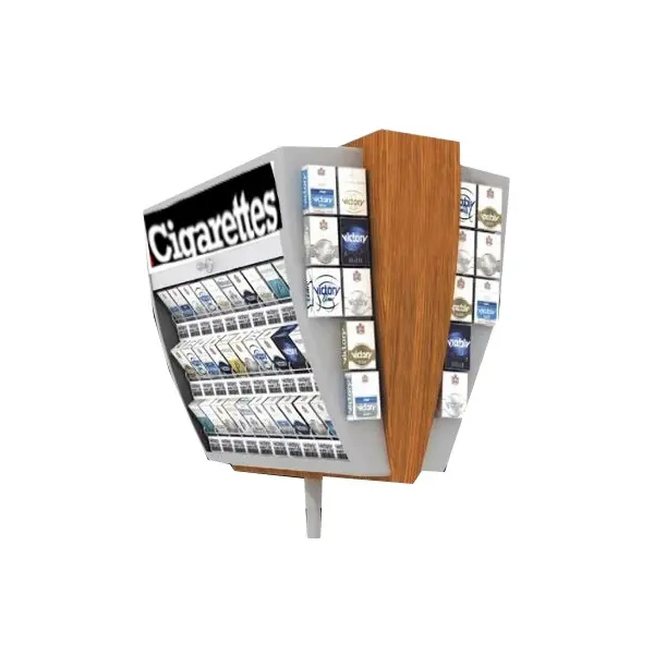 Personalizzato ambientale sigaretta rack/sigaretta di vendita al dettaglio di visualizzazione/sigaretta display scaffali