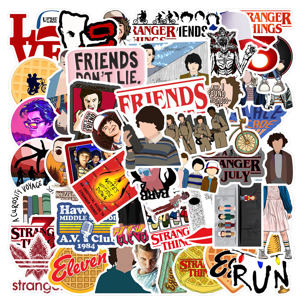 50Pcs Autocollants