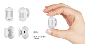 Kerui Venta caliente Mini PIR Sensor de movimiento Alarma 433Mhz Detector de movimiento inalámbrico para una fácil instalación - Product Image 5
