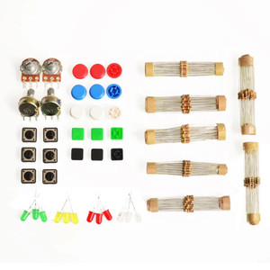1 Sets Handliches tragbares Widerstands kit für Arduino Starter Kit UNO R3 LED Potentiometer Taktsc halter Pin Header - Product Image 1