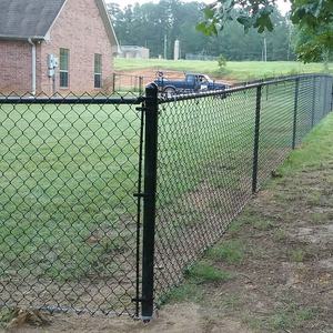 Sıcak satış sınır parmaklıklı ağ sınır örgü çit Pvc kaplama zincir bağlantı tel örgü çit zincir bağlantı çit güvenlik çiti - Product Image 1