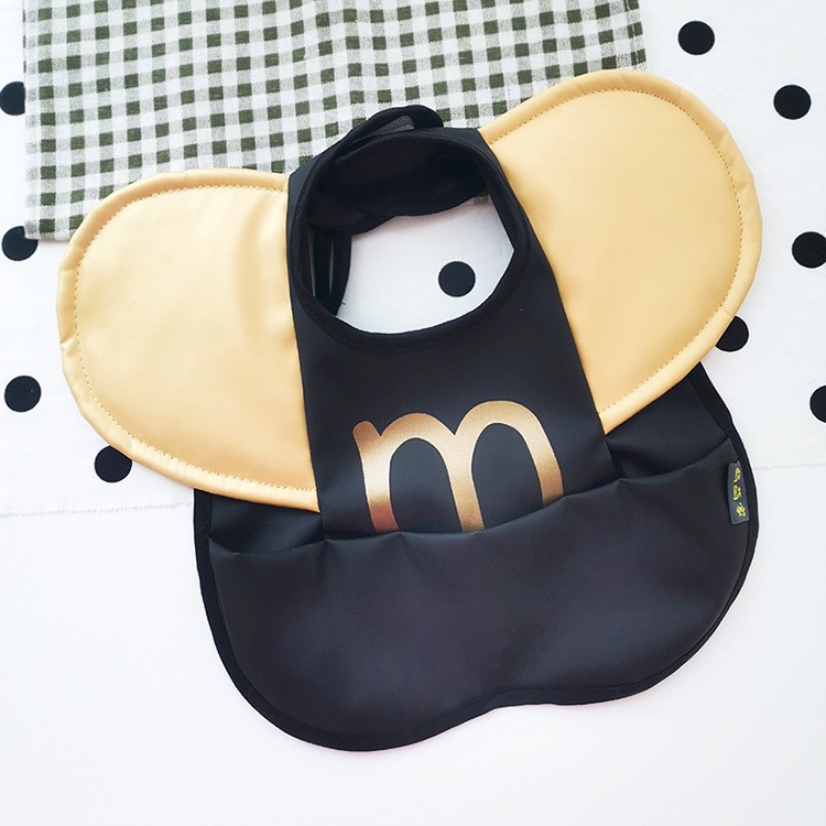 Wing wrap-lettrage noir et or