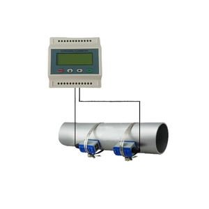 Medidor de flujo ultrasónico TSONIC con abrazadera de señal de salida de pulso en el sensor de flujo de agua - Product Image 1