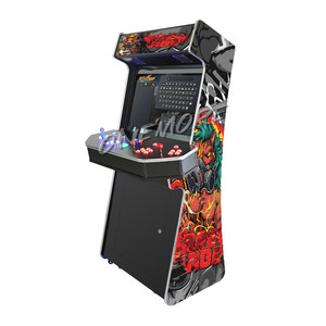 Four Player 32&quot; Monitor Silm Upright Arcade Machine 10000+ <strong>Games</strong> in <strong>1</strong> With 3 Inch LED Trackball Control