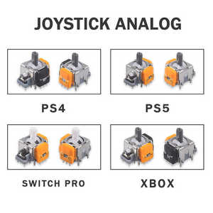 Xboxes için 3D Analog bir/anahtarı PS5 PS4 denetleyicisi için Pro Hall Analog yedek Hall etkisi Joystick - Product Image 2