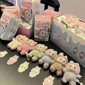 Labubu Monsters Exciting <strong>Cardiac</strong> Macarone Anime Action Figure Statue Model Original New PVC <strong>Toy</strong> for Kids for Pop Mart Gift Boxed - Product Image 3