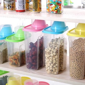 กล่องพลาสติกใสสำหรับเก็บอาหารภาชนะใส่อาหารห้องครัว - Product Image 5