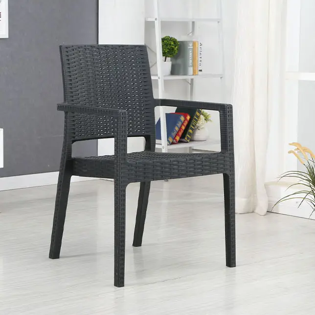 Asiento monobloque apilable y ergonómico para comedor, silla de plástico de PP, moderna, de color, venta al por mayor, muestra gratis