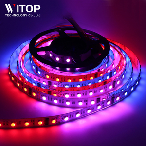 Световые светодиодные 512 DMX Программируемые и адресуемые 5050 RGB Rgbw светодиодные полосы света неоновые dmx светодиодные полосы li - Product Image 1