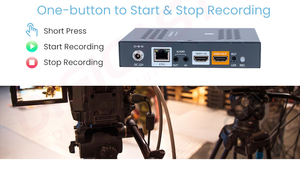 Video HD a bassa latenza per IP apparecchiature di Streaming Live singolo canale Full HD Encoder a IPTV - Product Image 6